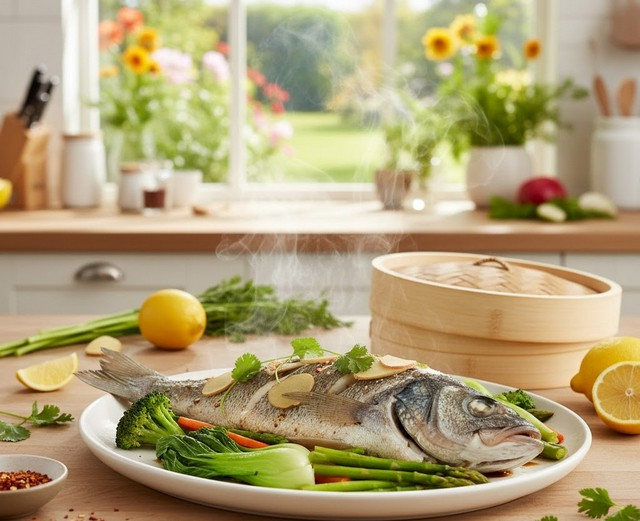 Як приготувати рибу на пару